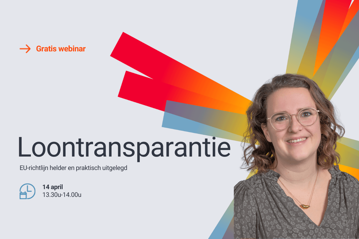 Webinar loontransparantie Fleur van Gisbergen