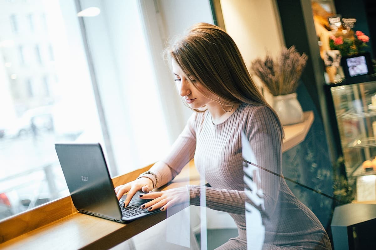 werkende vrouw